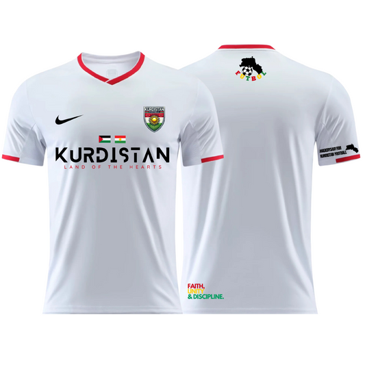 KURDISTAN/PALESTINE JERSEY WHITE